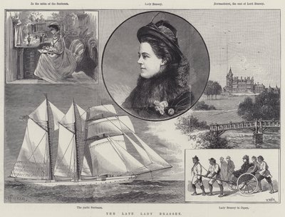 Avdøde Lady Brassey av Thomas Harrington Wilson