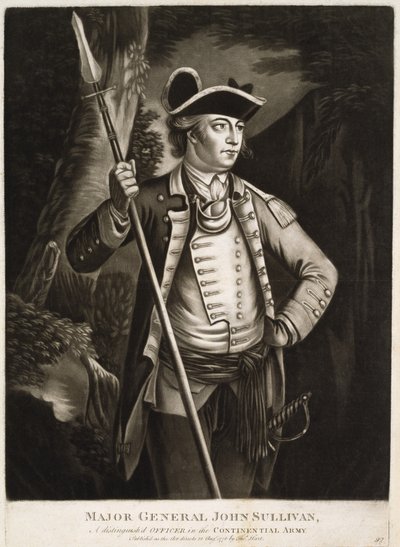 Generalmajor John Sullivan, en fremtredende offiser i den kontinentale (sic) hæren av Thomas Hart