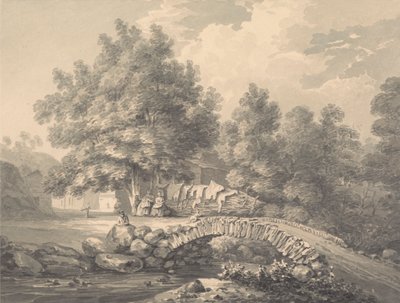 En rustikk scene av Thomas Hearne