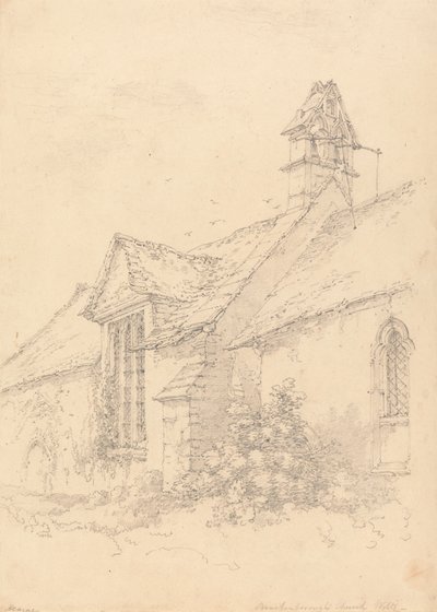 Brackenborough kirke, Wiltshire av Thomas Hearne