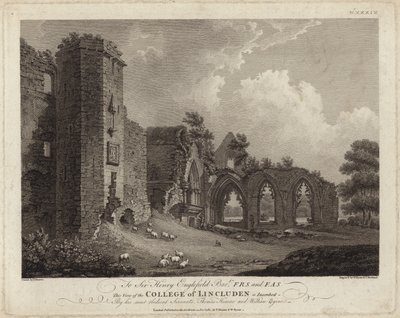 College of Lincluden av Thomas Hearne