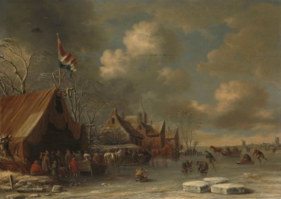 Nyter isen, 1677 av Thomas Heeremans