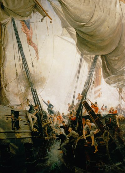 "Gå ombord på Chesapeake" av Thomas Henry
