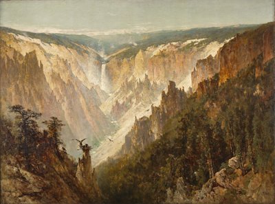 Grand Canyon i Yellowstone, ca. 1884 av Thomas Hill