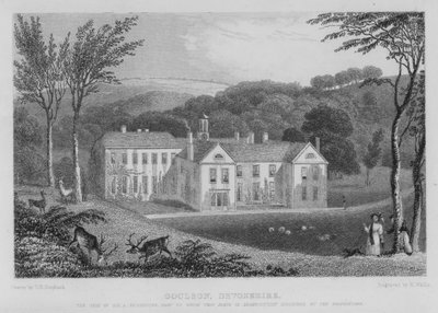 Goulson, Devonshire (gravering) av Thomas Hosmer (after) Shepherd