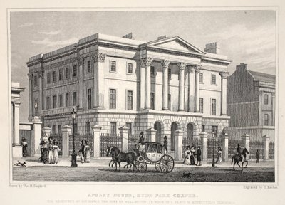 Apsley House, Hyde Park Corner, fra puben 