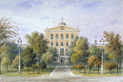 Bridewell fengsel i Tothill Fields, Westminster, London, c1850 av Thomas Hosmer Shepherd