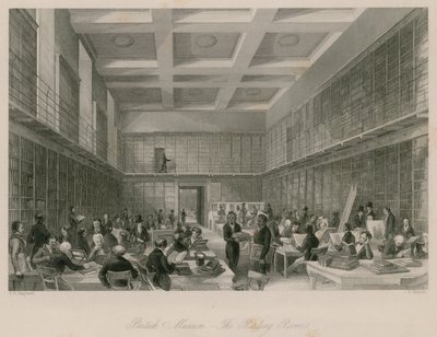British Museum, Lesesalen av Thomas Hosmer Shepherd