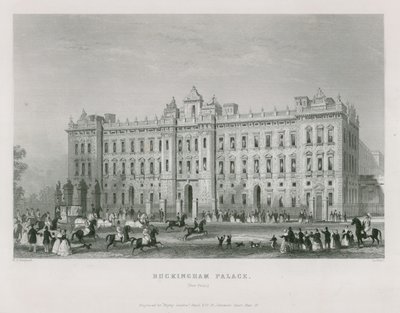 Buckingham Palace av Thomas Hosmer Shepherd