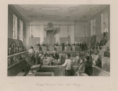 Central Criminal Court, Old Bailey av Thomas Hosmer Shepherd