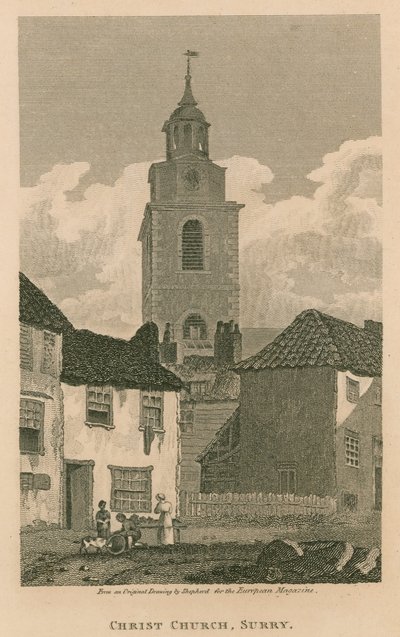 Christ Church, Southwark, Surrey av Thomas Hosmer Shepherd
