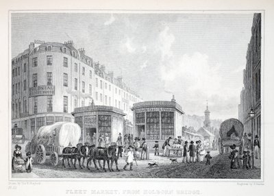 Fleet Street, fra Holborn Bridge, fra "London and it