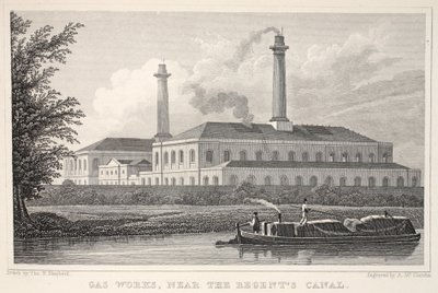 Gas Works, nær Regents Canal, fra puben 
