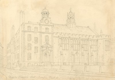 Middle Temple Hall av Thomas Hosmer Shepherd