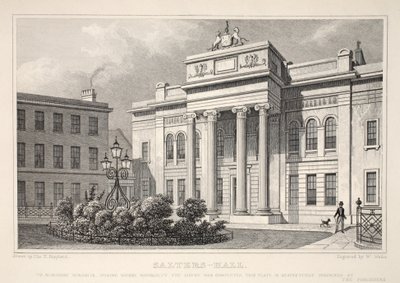 Salters Hall, fra puben 