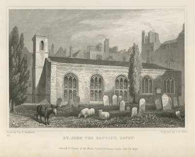 Døperen Johannes, Savoy av Thomas Hosmer Shepherd