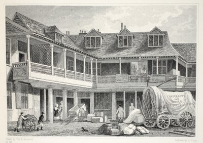 Talbot Inn, Southwark, fra puben 
