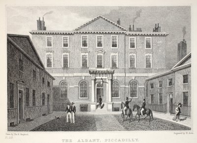Albany, Piccadilly, fra puben 