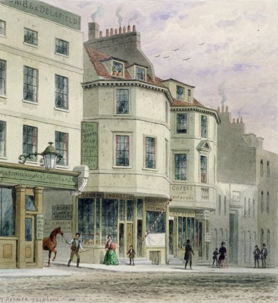 The Boars Head Inn, King Street, Westminster, 1858 av Thomas Hosmer Shepherd