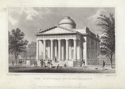 Hunterian Museum, Glasgow av Thomas Hosmer Shepherd