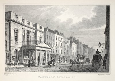 The Pantheon, Oxford Street, fra puben 