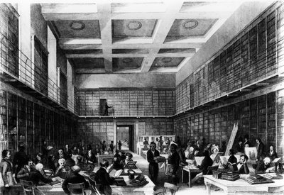 The Sixth Reading Room of The British Museum, publisert i 