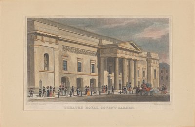 Theatre Royal Covent Garden, ca. 1830. av Thomas Hosmer Shepherd
