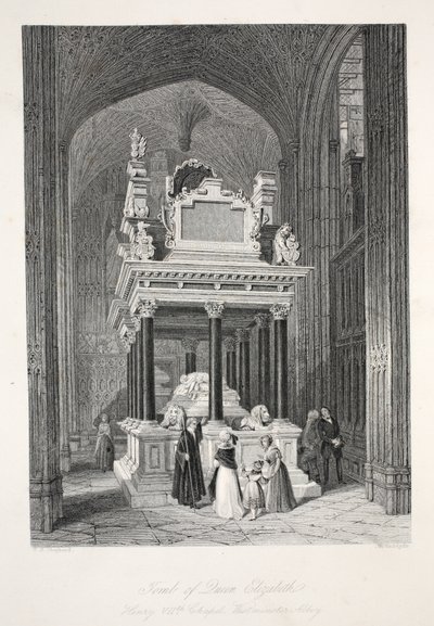 Tomb of Queen Elizabeth I, fra puben 