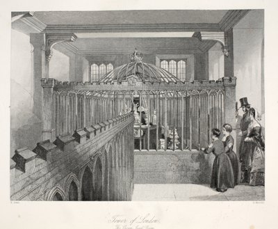 Tower of London, The Crown Jewel Room, fra puben 
