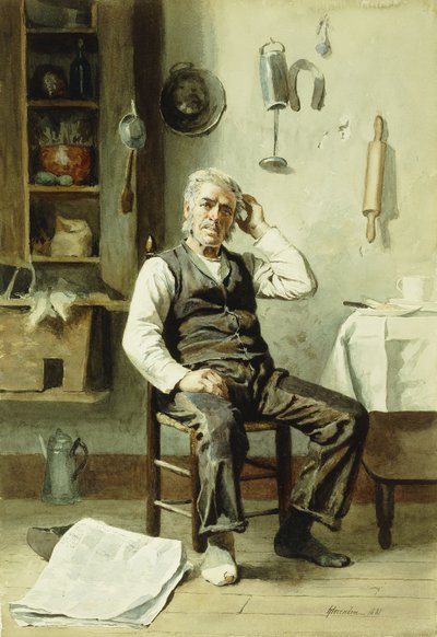 Forvirret, 1881 av Thomas Hovenden