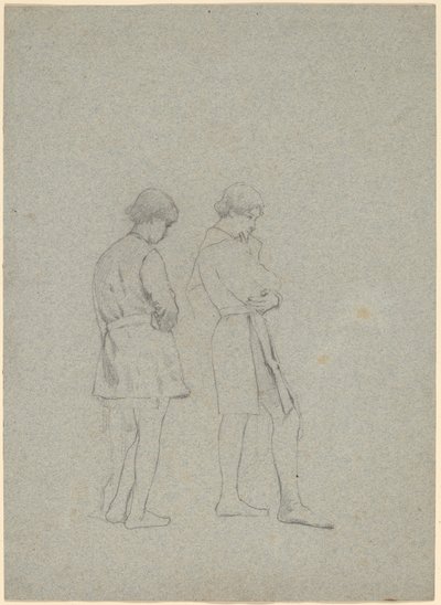 Studier for Elaine av Thomas Hovenden