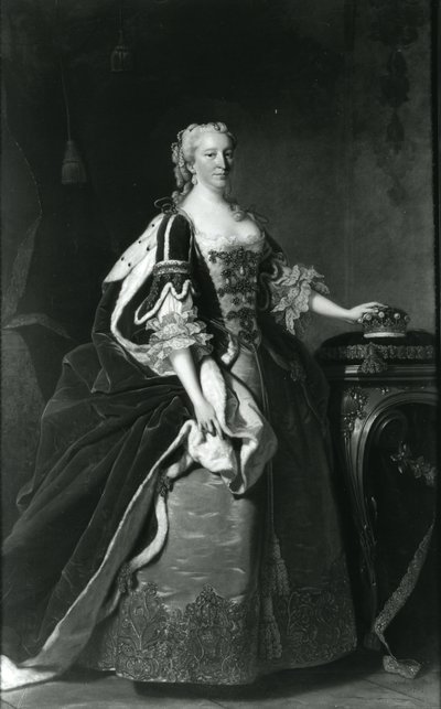 Portrett av Lady Elizabeth Percy, grevinne av Northumberland av Thomas Hudson