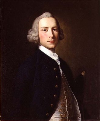 Portrett av en marineoffiser i uniform av Thomas Hudson