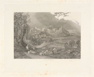 Arundel Castle and Town, Sussex av Thomas Jeavons