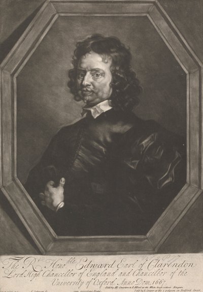Høyre ærede Edward, jarl av Clarendon av Thomas Johnson