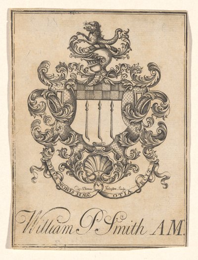 Bokskilt av William P. Smith av Thomas Johnston