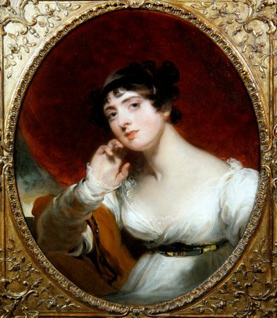 Et portrett av fru George Frederick Stratton (olje på lerret) av Thomas Lawrence