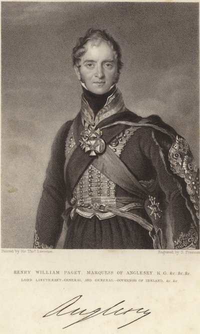 Feltmarskalk Henry Paget av Thomas Lawrence