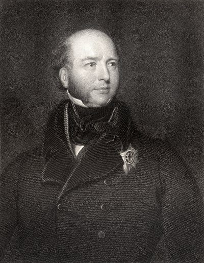 Francis Charles Seymour Conway, 3rd Marquess of Hertford and Yarmouth, gravert av William Holl, fra 