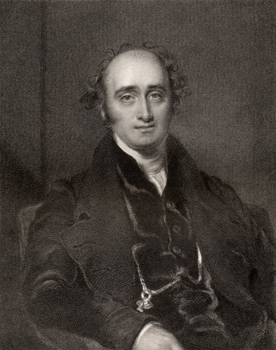 John Wilson Croker, gravert av T.H. Parry, fra 