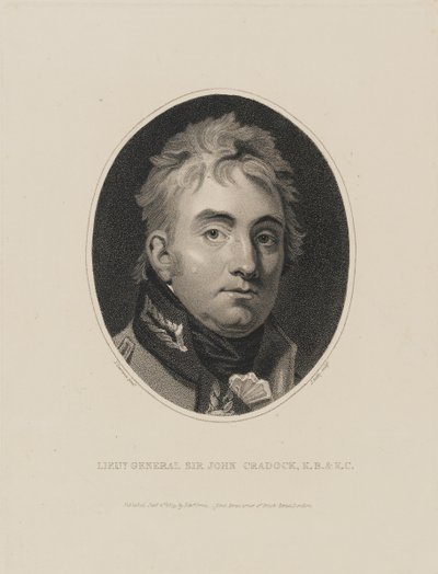 Generalløytnant Sir John Cradock, 1809 av Thomas Lawrence