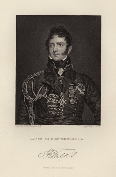 Generalmajor Sir Henry Torrens av Thomas Lawrence