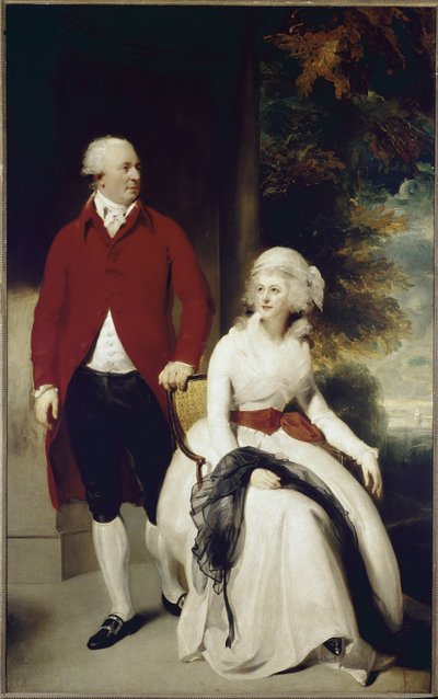 Mr. og Mrs. John Julius Angerstein (olje på lerret av Thomas Lawrence