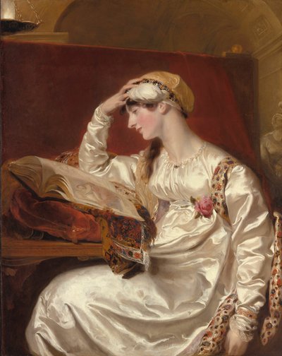 Fru Jens Wolff, 180315. av Thomas Lawrence