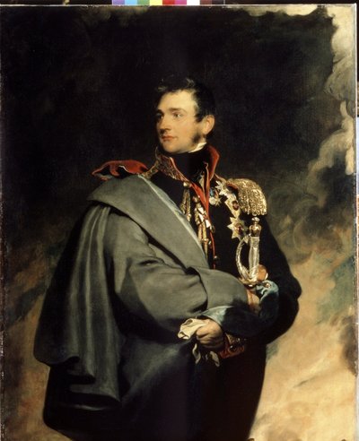 Portrett av grev Mikhail Vorontsov (1782-1856). Maleri av Sir Thomas Lawrence (1769-1830) av Thomas Lawrence