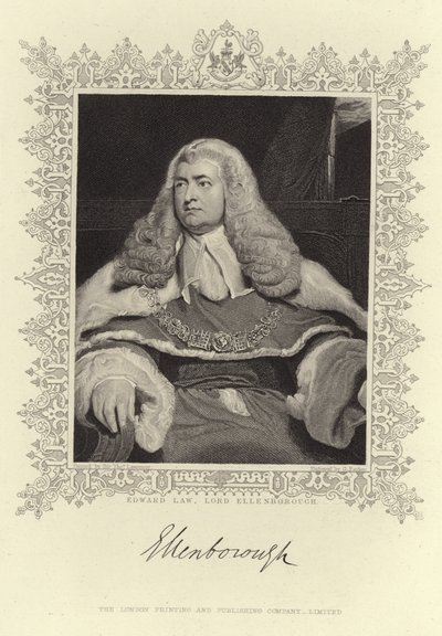 Portrett av Edward Law av Thomas Lawrence
