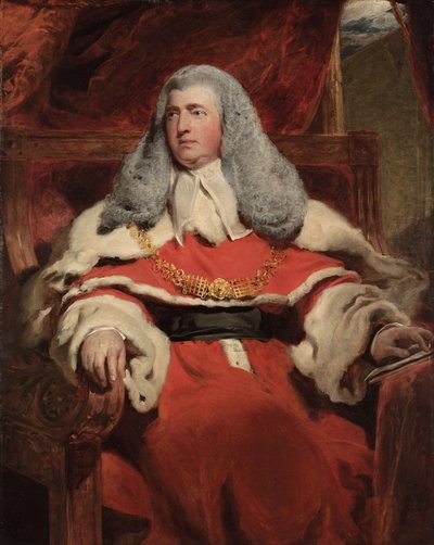 Portrett av Edward Law, 1. baron Ellenborough, M.P. av Thomas Lawrence