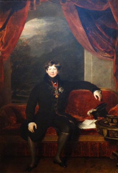 Portrett av kong George IV av Thomas Lawrence