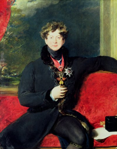 Portrett av kong George IV av Thomas Lawrence
