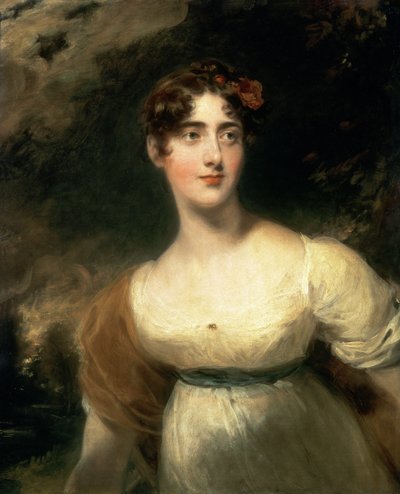 Portrett av Lady Emily Harriet Wellesley-Pole, senere Lady Raglan av Thomas Lawrence